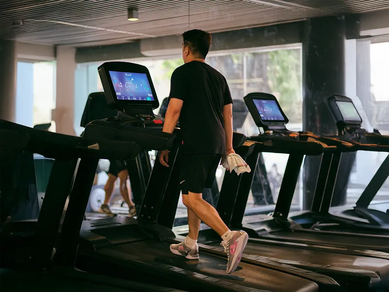 Fit24 Gym Modern Treadmills