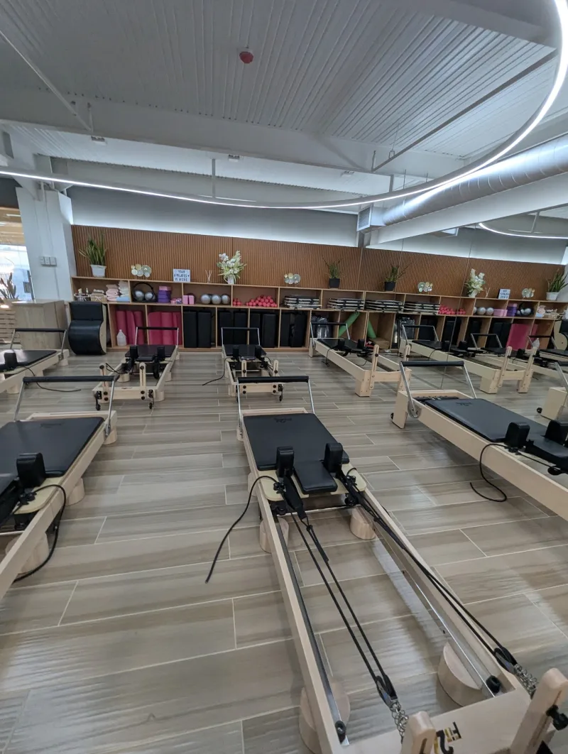 Medical-grade Reformer Pilates studio at Fit24 Dumaguete — the only physio-led Pilates studio in Dumaguete City