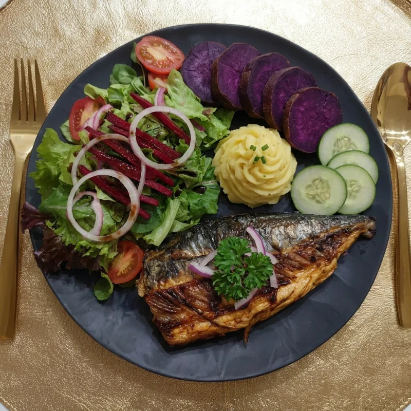 Bangus meal plan option in Dumaguete City — 33g protein.