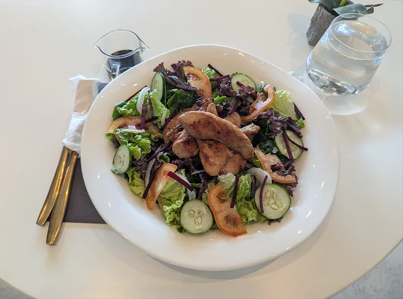 Keto chicken salad meal plan by Fit24 — low-carb, high-protein option in Dumaguete.